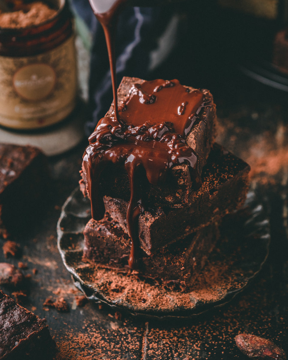 Fudge Cacao Nectar Brownies Botanical Lucidity