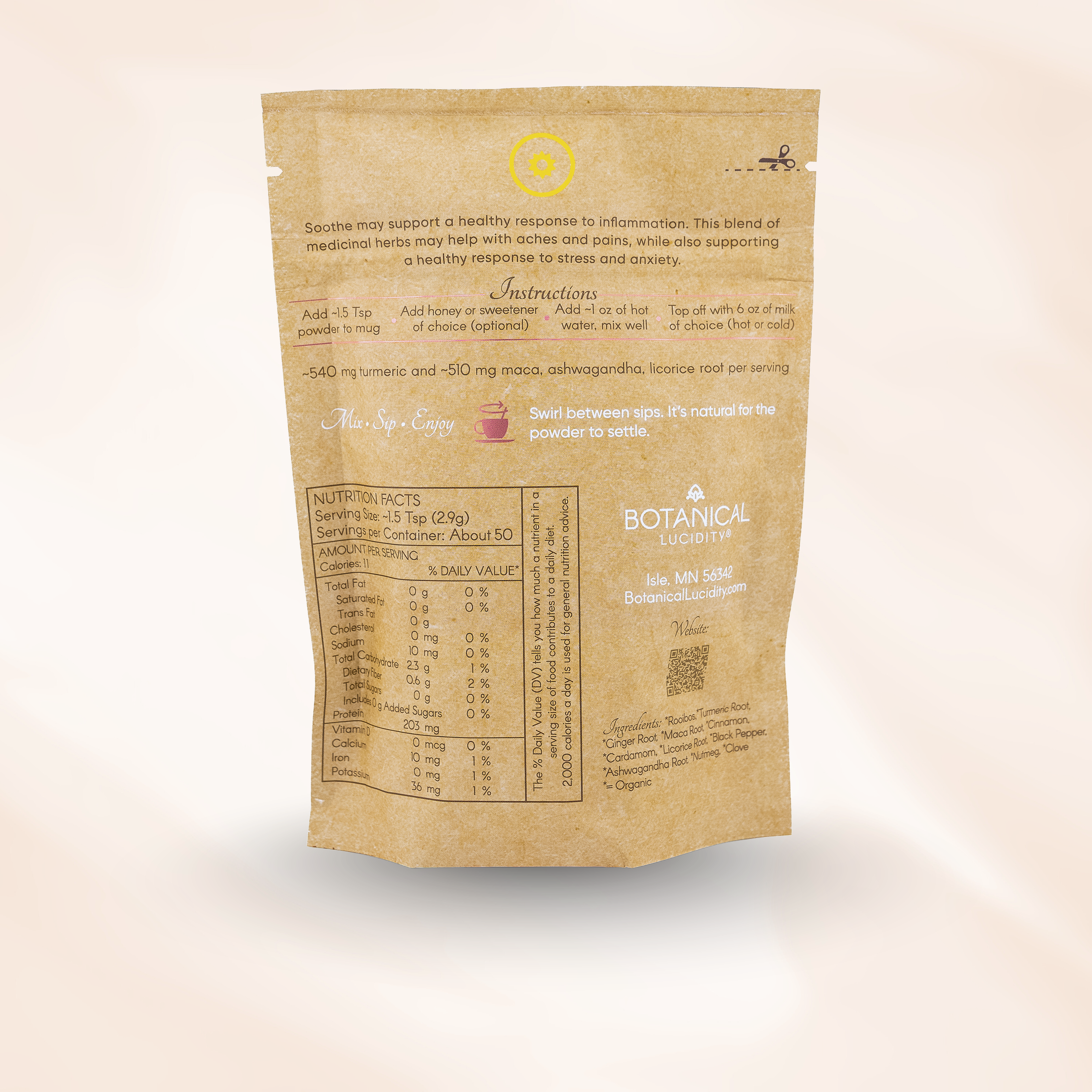Soothe - Adaptogenic Golden Chai