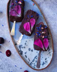Dark Cherry & Chocolate Peace Creamsicles
