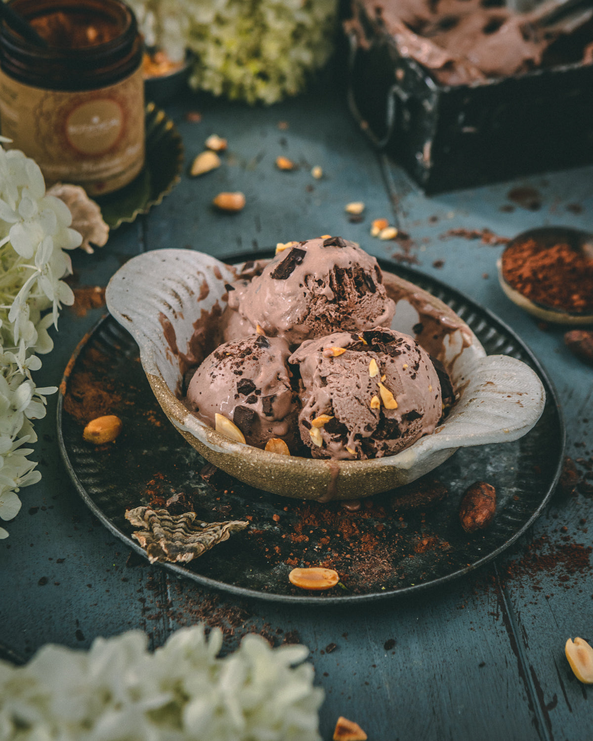 Chocolatey Medicinal Mushroom Ice Cream