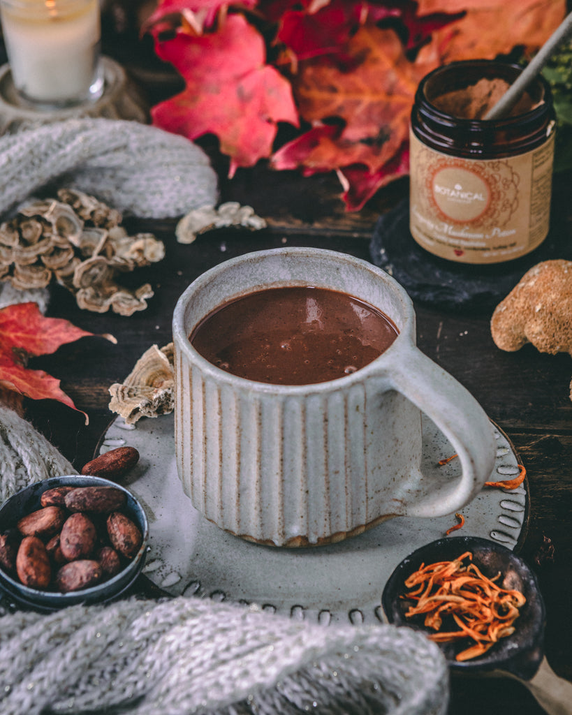 Longevity Mushroom Hot Chocolate