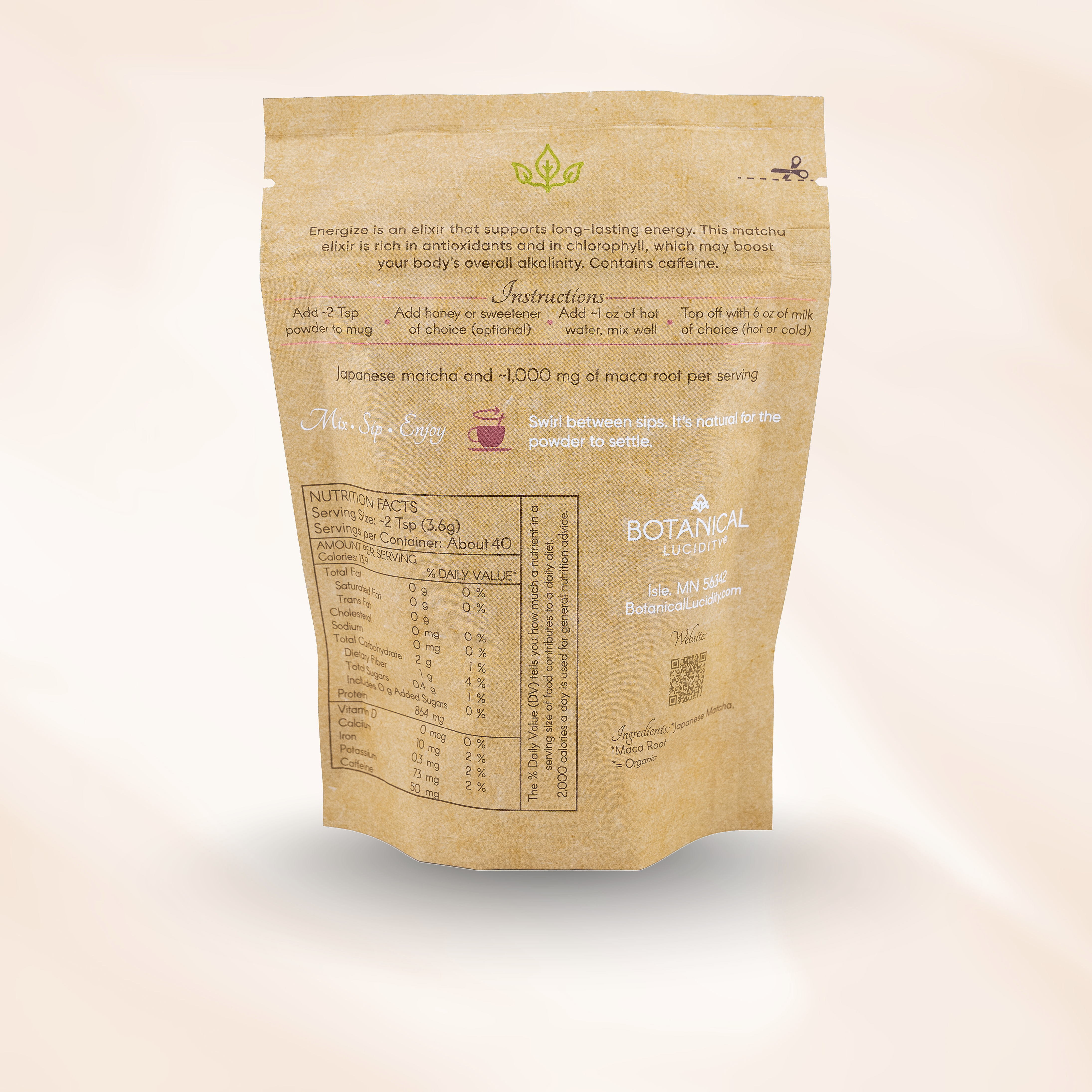 Energize - Japanese Matcha