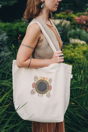Organic Canvas Tote (Simple Design)